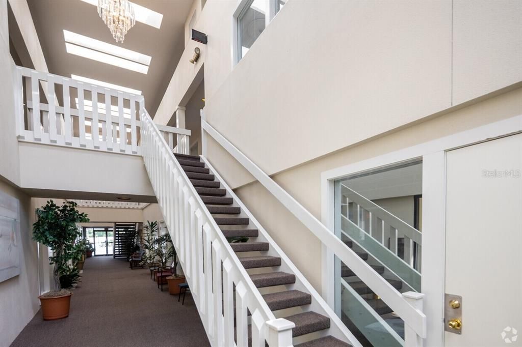 Chandelier, Interior