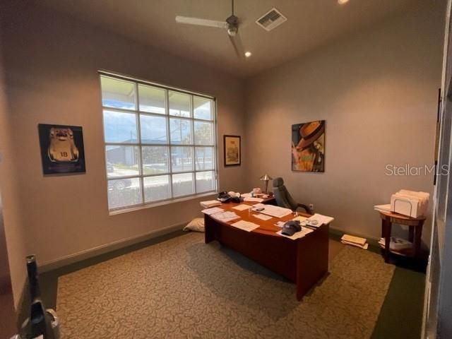 Home Office, Interior, Recessed Lighting