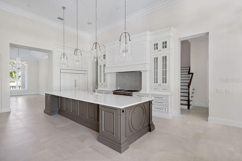 Chandelier, Interior, Kitchen, Pendant Lights