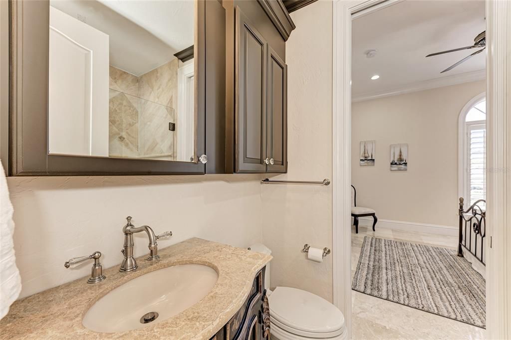 Bathroom, Interior, Recessed Lighting