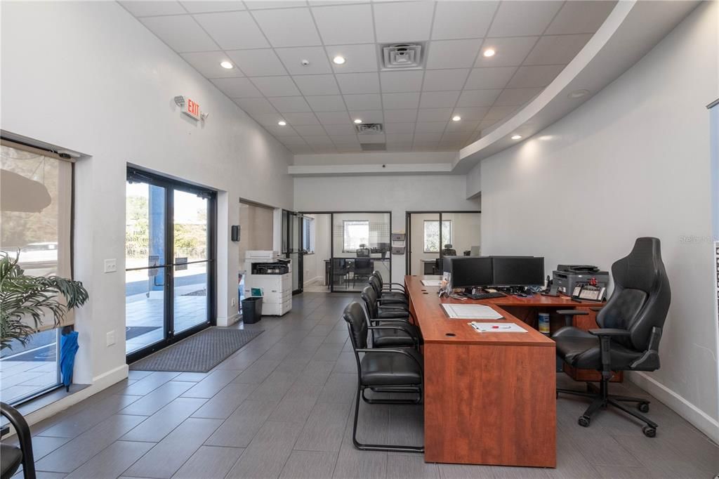 Home Office, Interior, Recessed Lighting