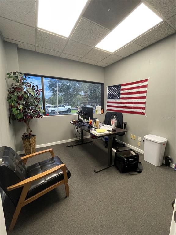 Home Office, Interior, Recessed Lighting