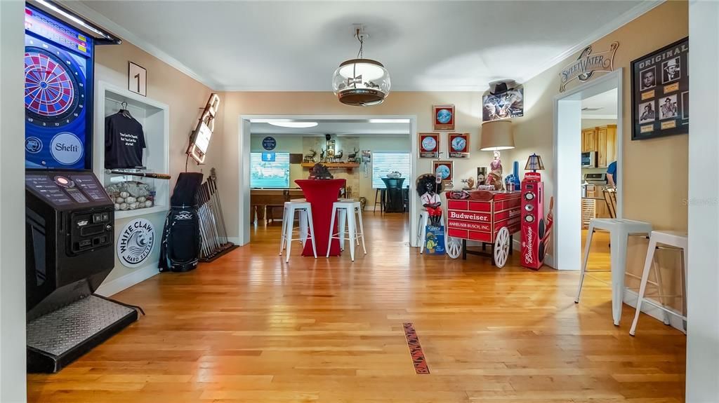 Dining room, Interior, Wood Texture Flooring