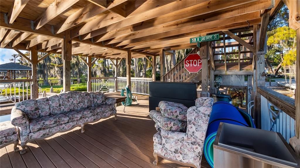 Exterior, Wood Texture Flooring