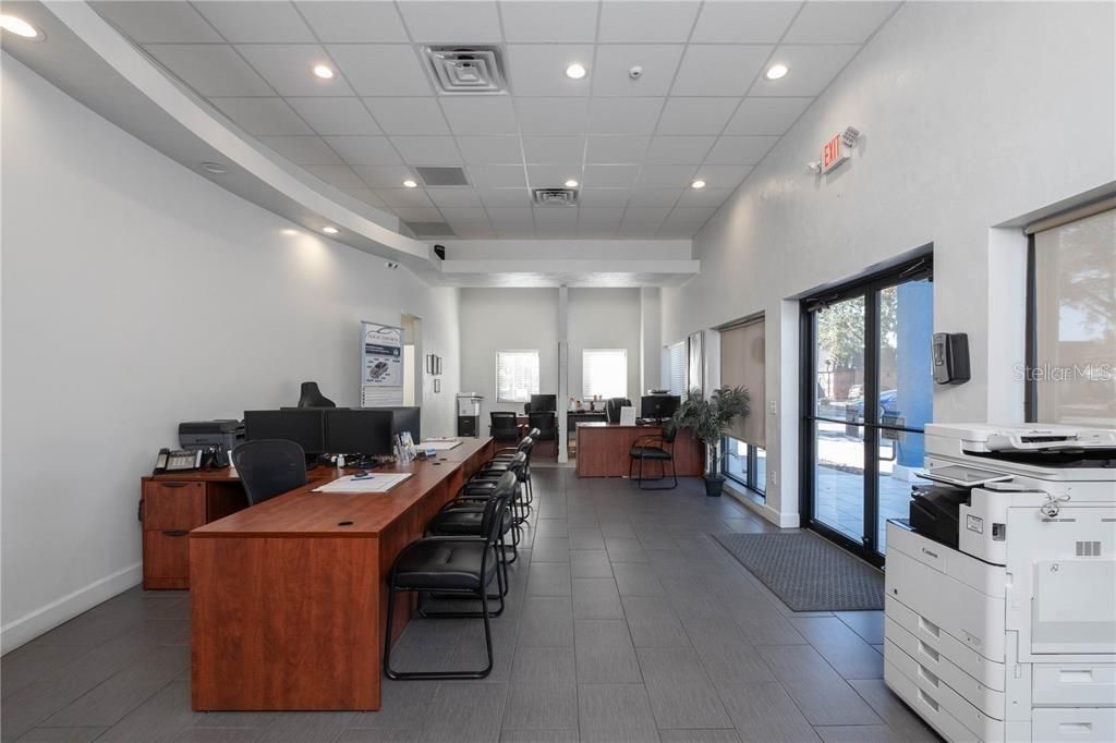 Home Office, Interior, Recessed Lighting