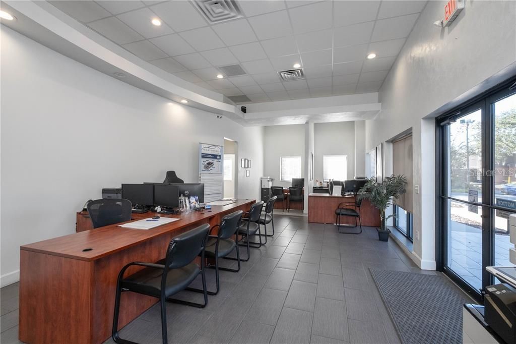 Home Office, Interior, Recessed Lighting