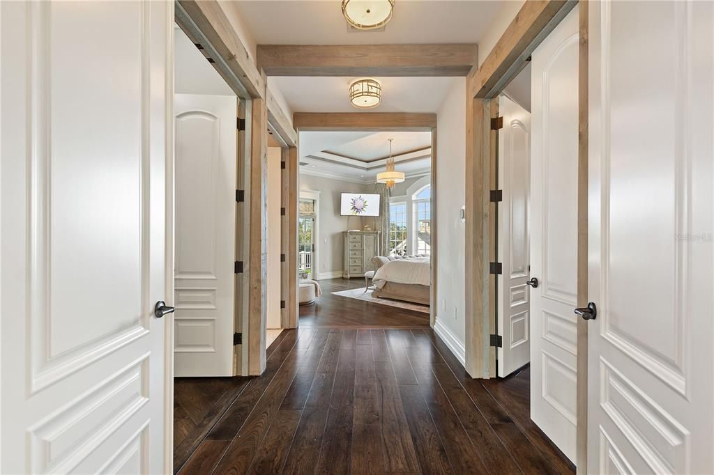 Interior, Wooden Beams, Wood Texture Flooring