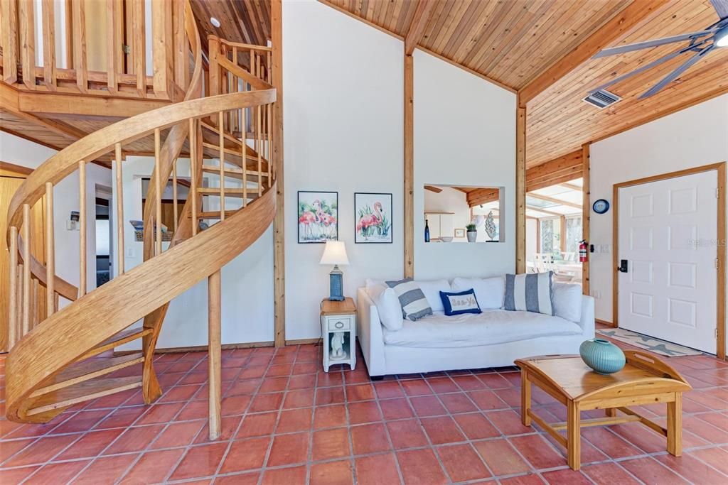 Interior, Wooden Ceilings