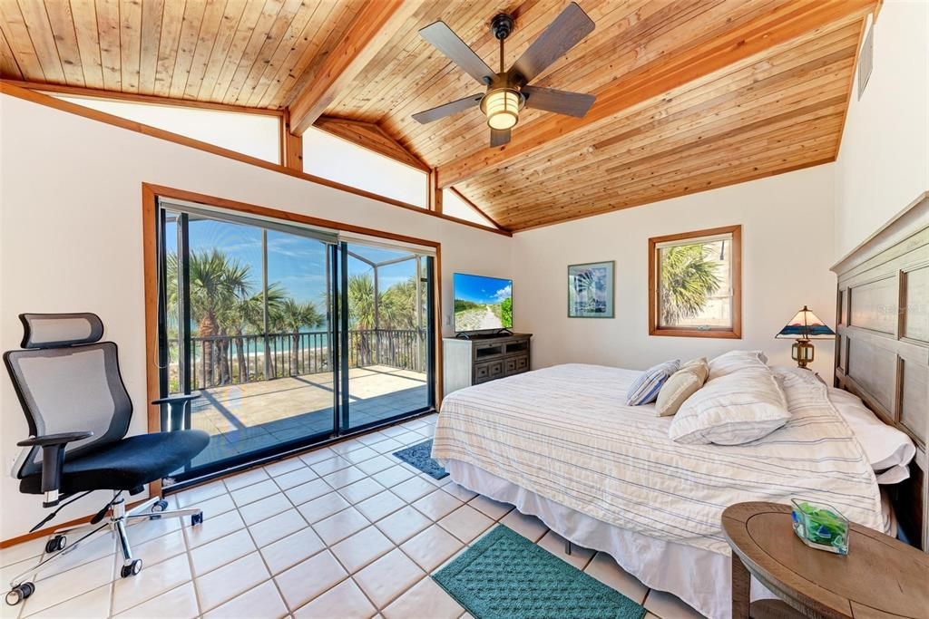 Bedroom, Interior, Wooden Beams, Wooden Ceilings
