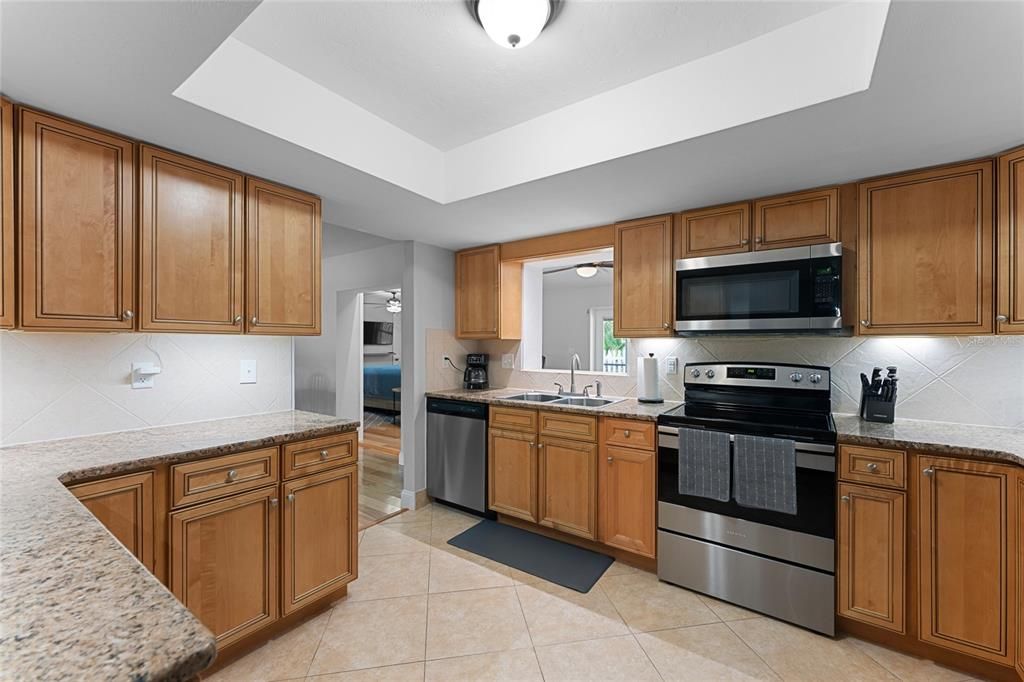 Interior, Kitchen, Stainless Steel Appliances