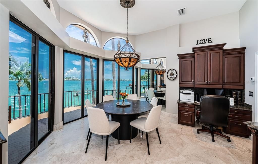 Home Office, Interior, Pendant Lights, Water