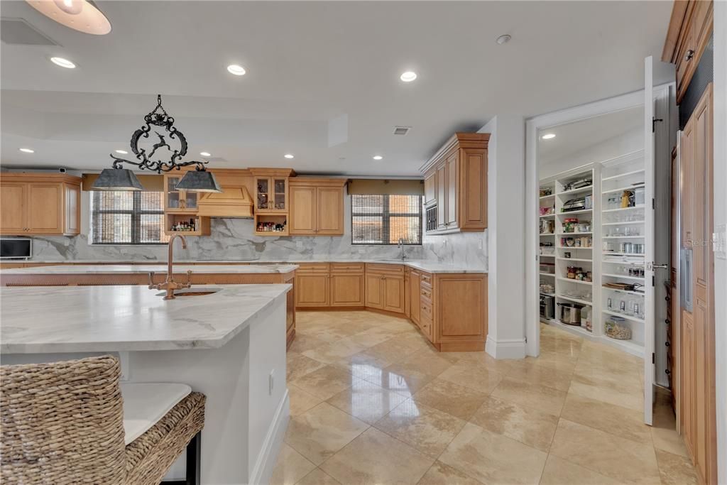 Interior, Kitchen, Pendant Lights, Recessed Lighting