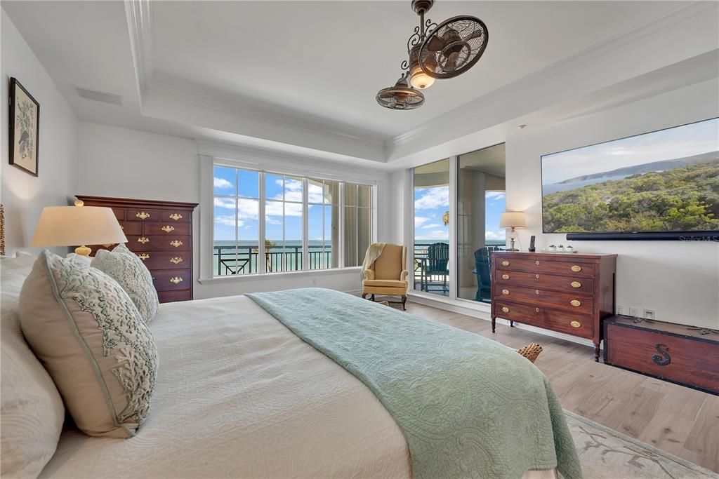Bedroom, Interior, Water, Wood Texture Flooring