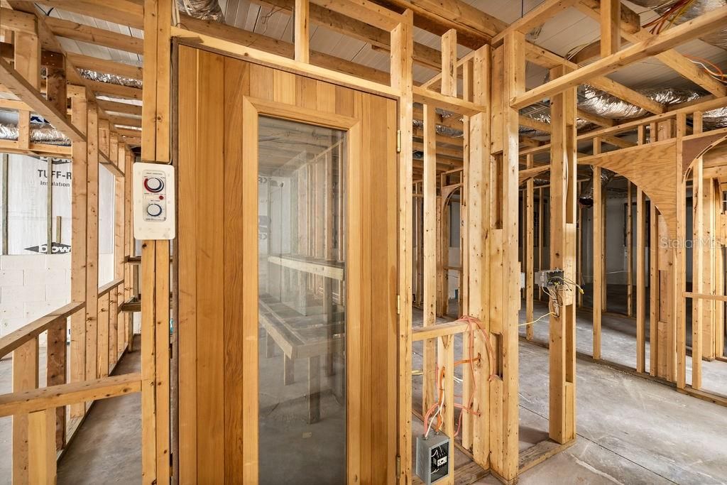 Interior, Wooden Beams