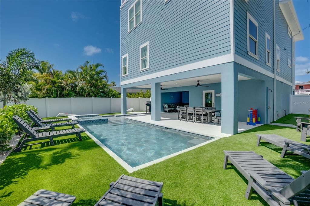 Backyard, Exterior, Pool