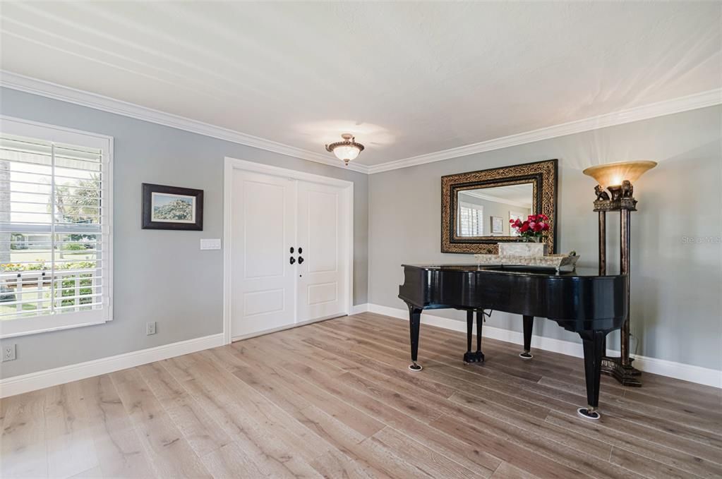 Interior, Piano, Wood Texture Flooring