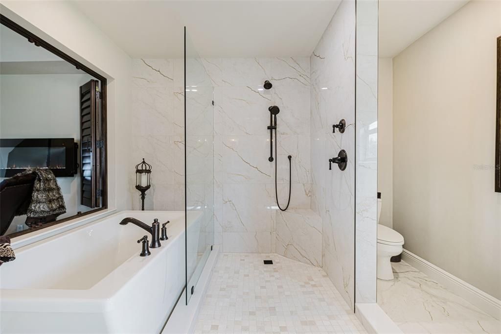 Bathroom, Interior, Marble, Marble Walls