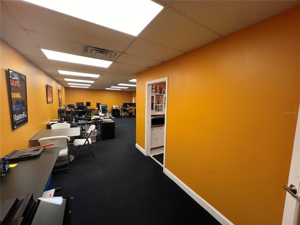 Home Office, Interior, Recessed Lighting