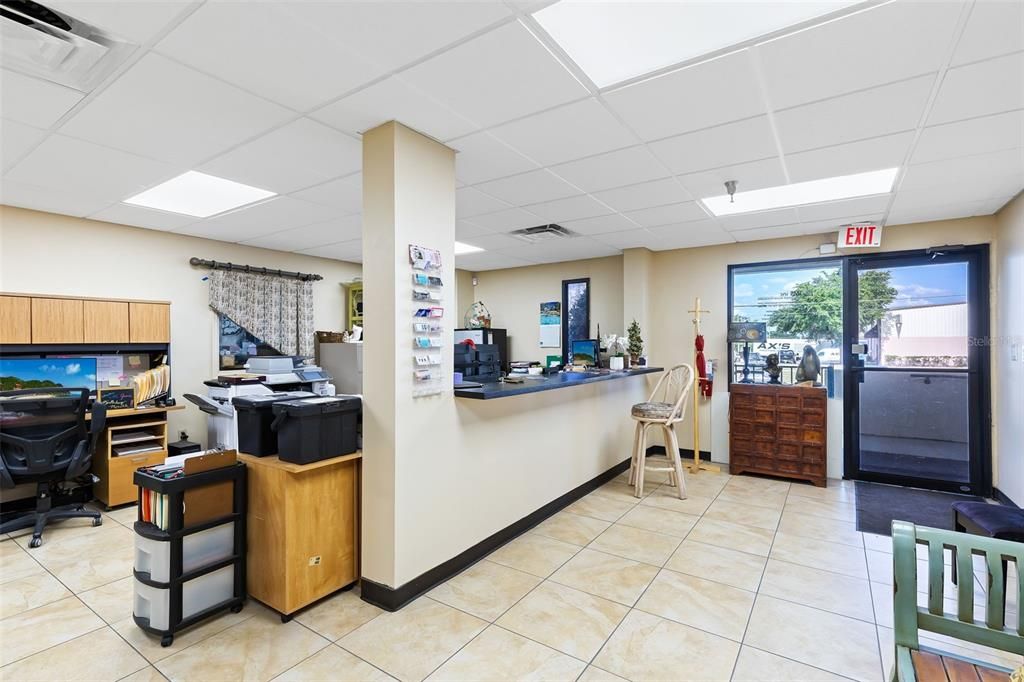 Home Office, Interior, Recessed Lighting