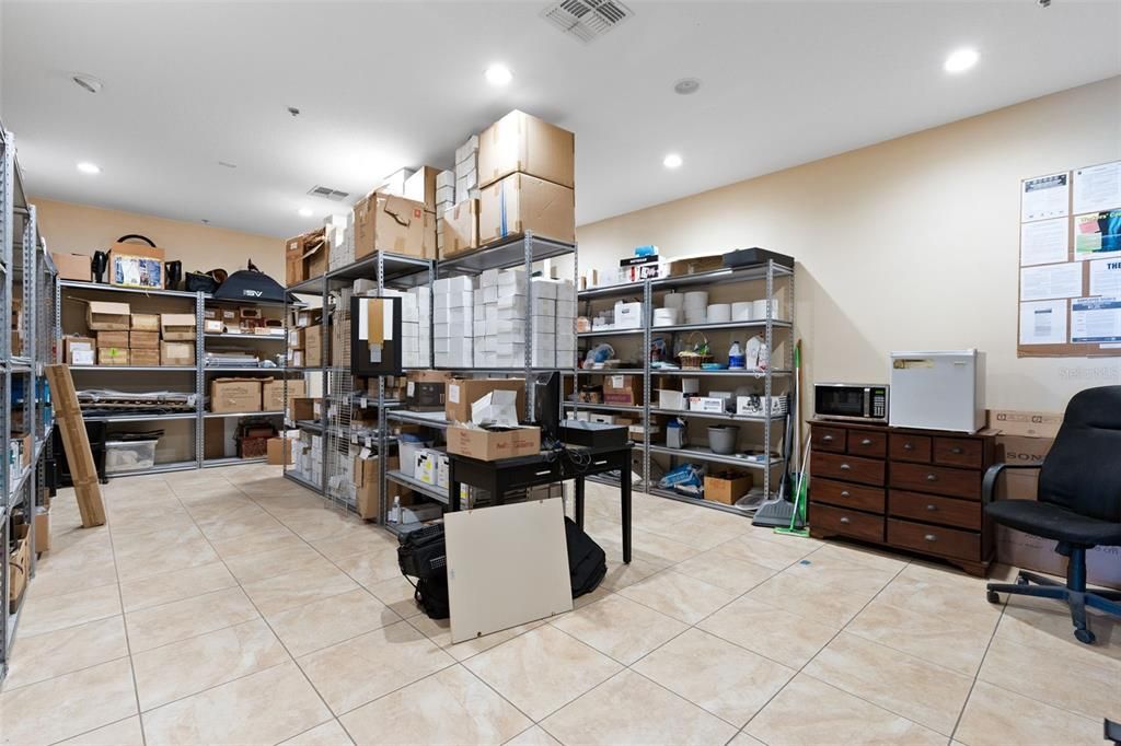 Home Office, Interior, Recessed Lighting