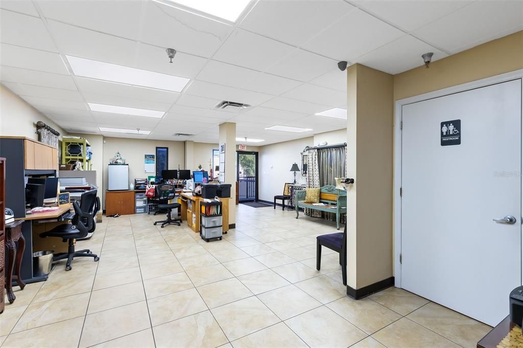 Home Office, Interior, Recessed Lighting