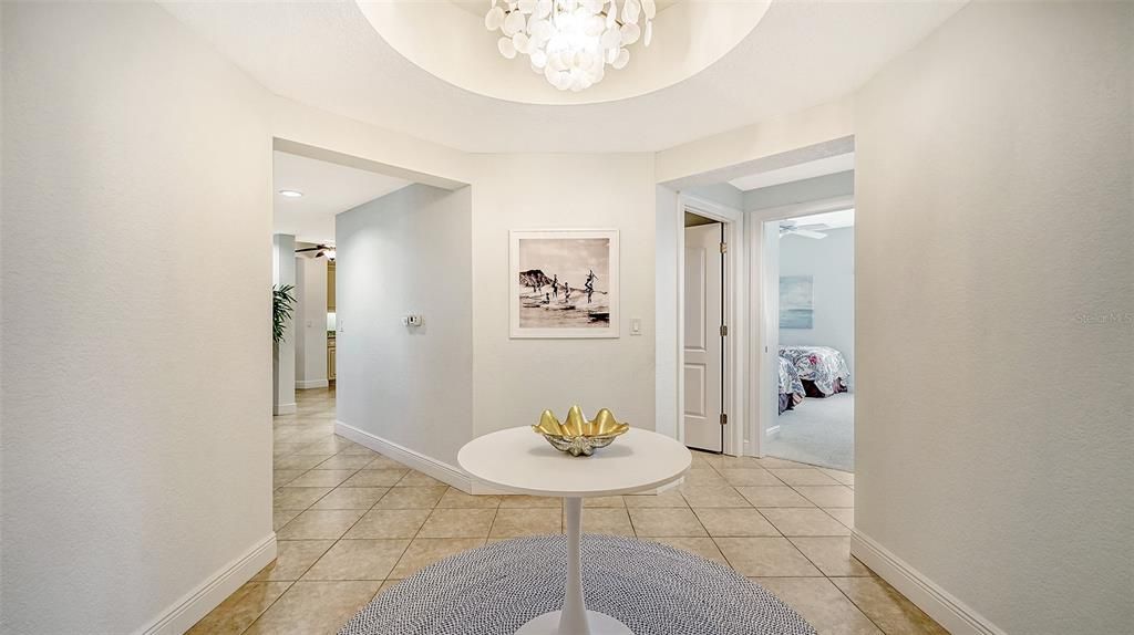 Chandelier, Interior