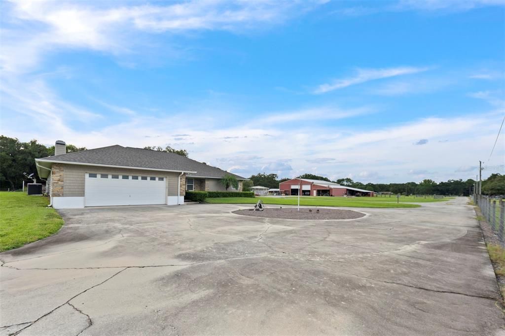 Backyard, Detached Garage, Exterior