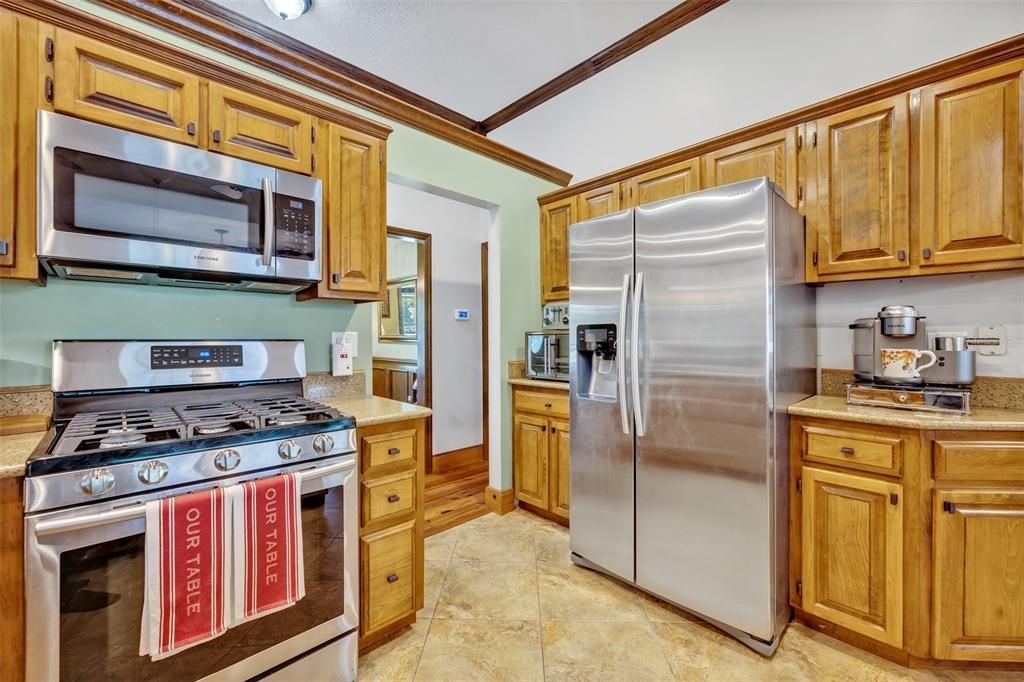 Interior, Kitchen, Stainless Steel Appliances