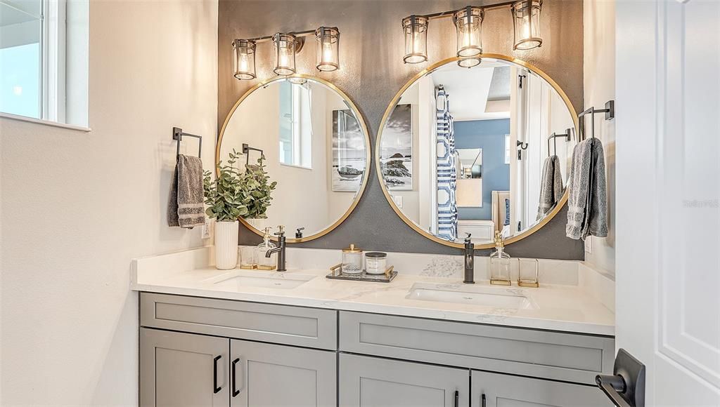 Bathroom, Dual Sink Vanities, Interior