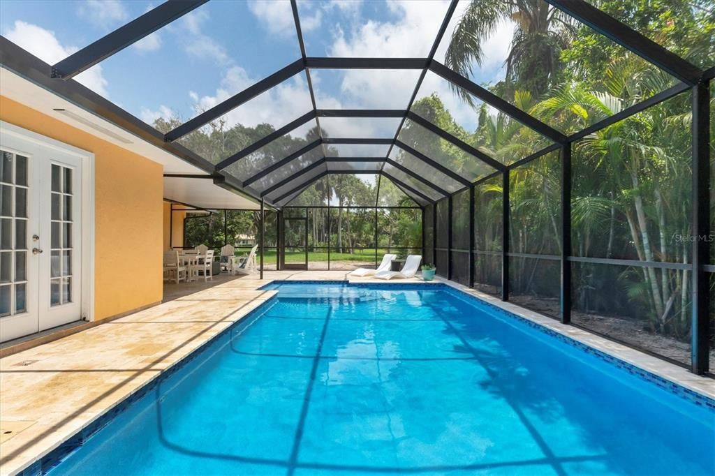 Glass Ceilings, Interior, Pool, Sun Room