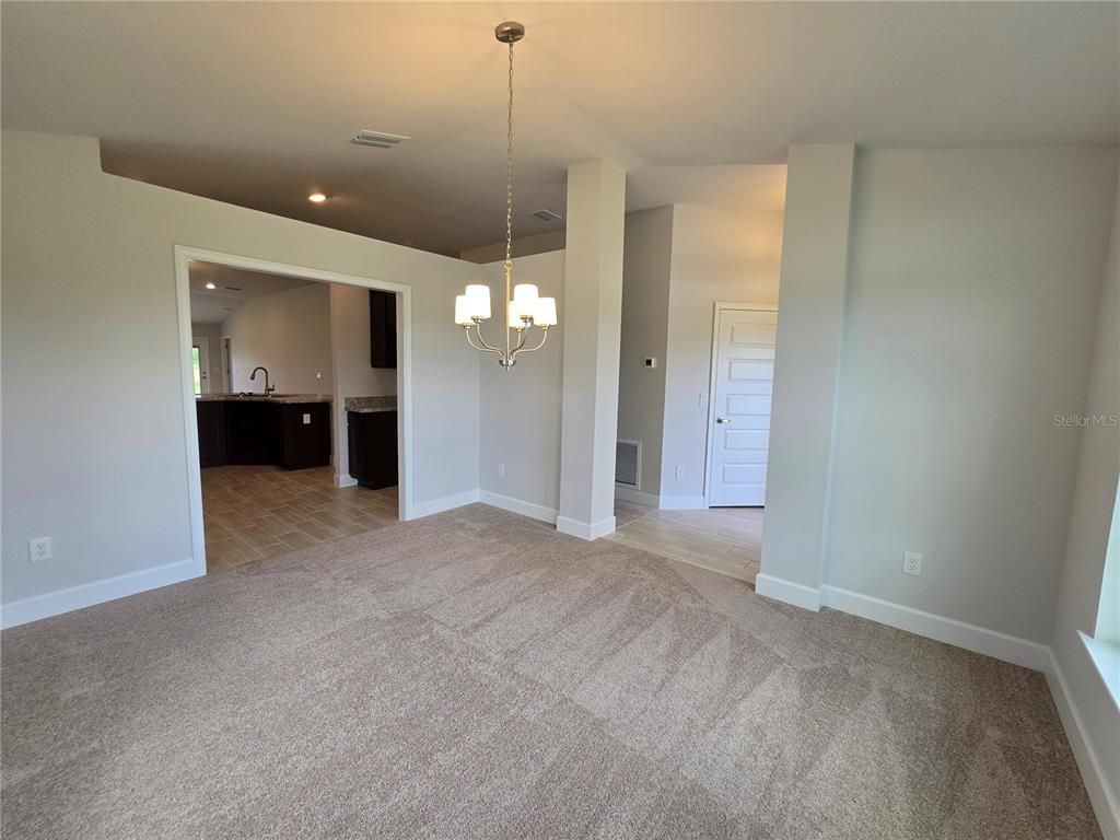 Bathroom, Chandelier, Empty room, Interior, Pendant Lights, Recessed Lighting