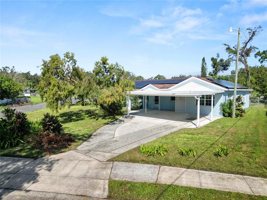 Backyard, Exterior, Solar Panels