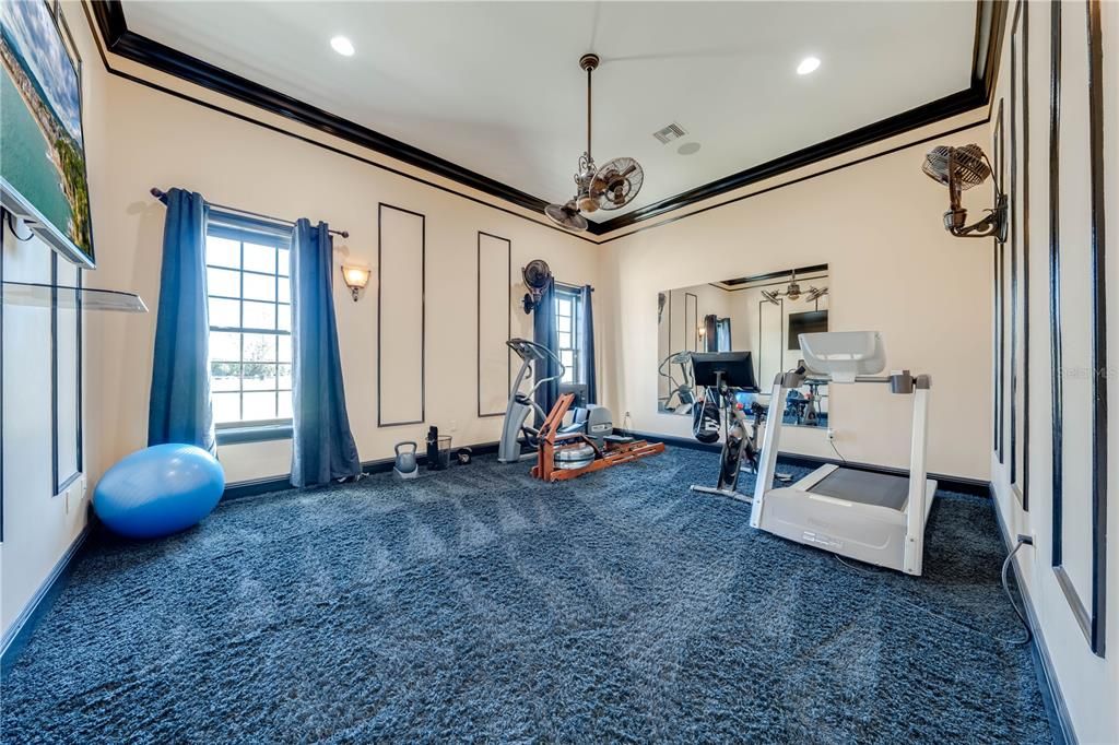Fitness Equipment, Interior, Pendant Lights, Recessed Lighting