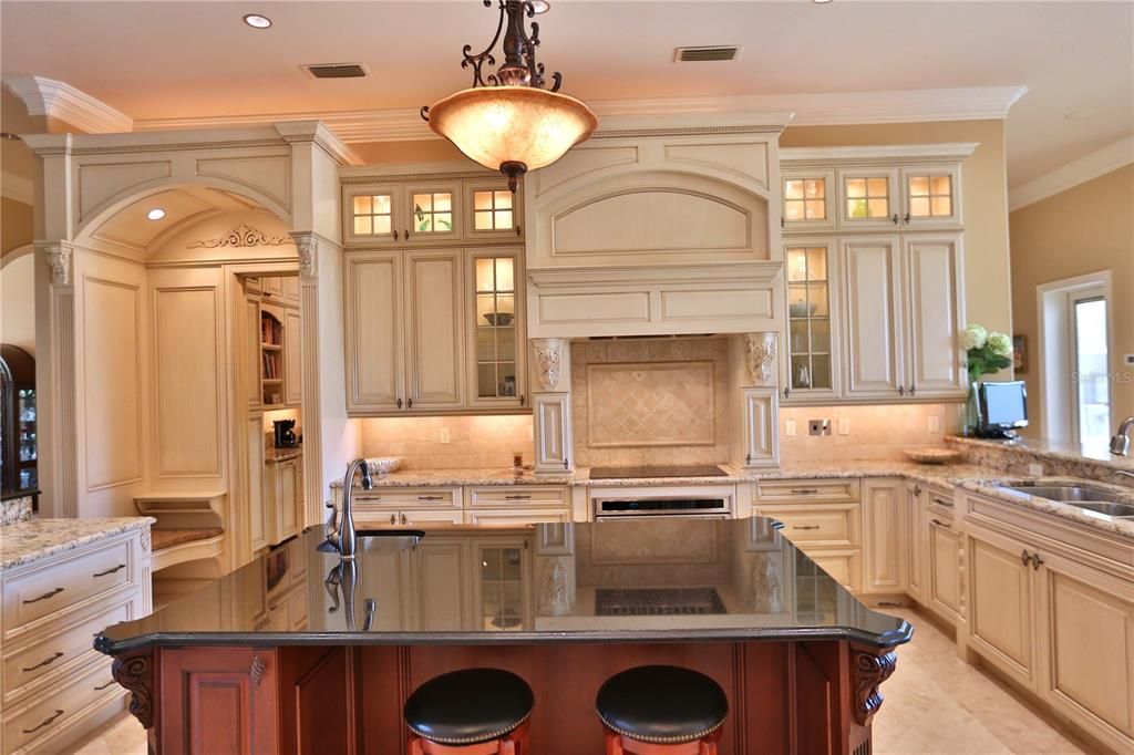 Interior, Kitchen, Pendant Lights, Recessed Lighting