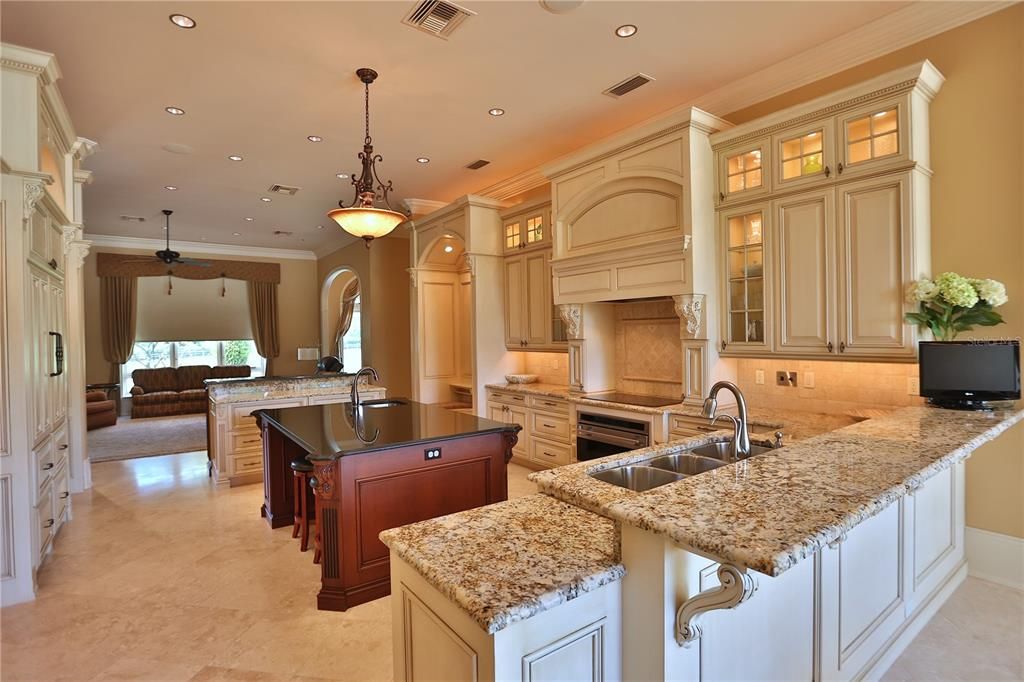 Interior, Kitchen, Pendant Lights, Recessed Lighting