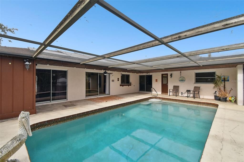 Glass Ceilings, Interior, Pool, Sun Room