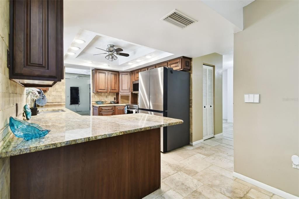 Interior, Kitchen, Recessed Lighting, Stainless Steel Appliances