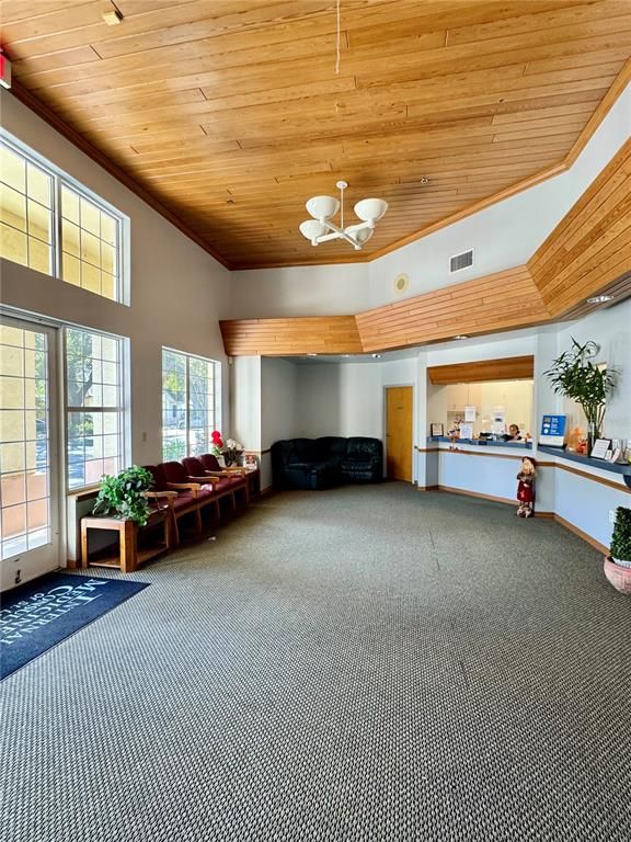 Interior, Living room, Wooden Ceilings