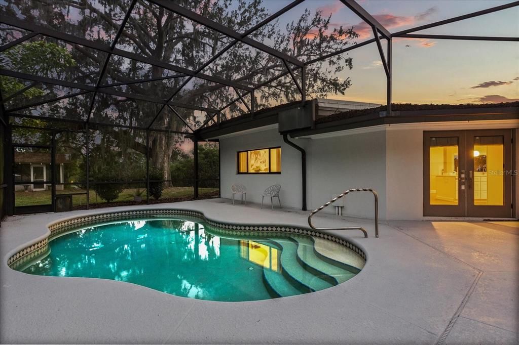 Glass Ceilings, Interior, Pool, Sun Room