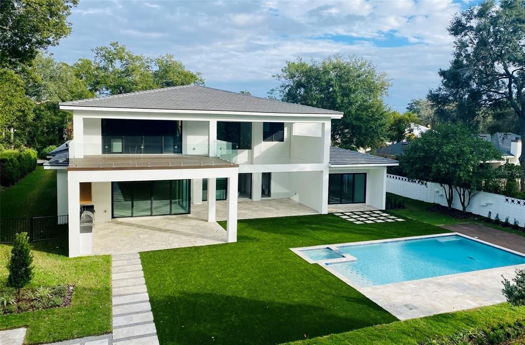 Backyard, Exterior, Pool