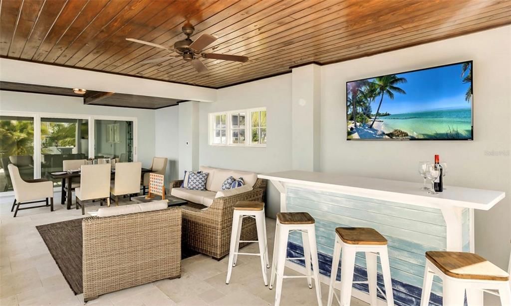 Dining room, Interior, Living room, Wooden Ceilings