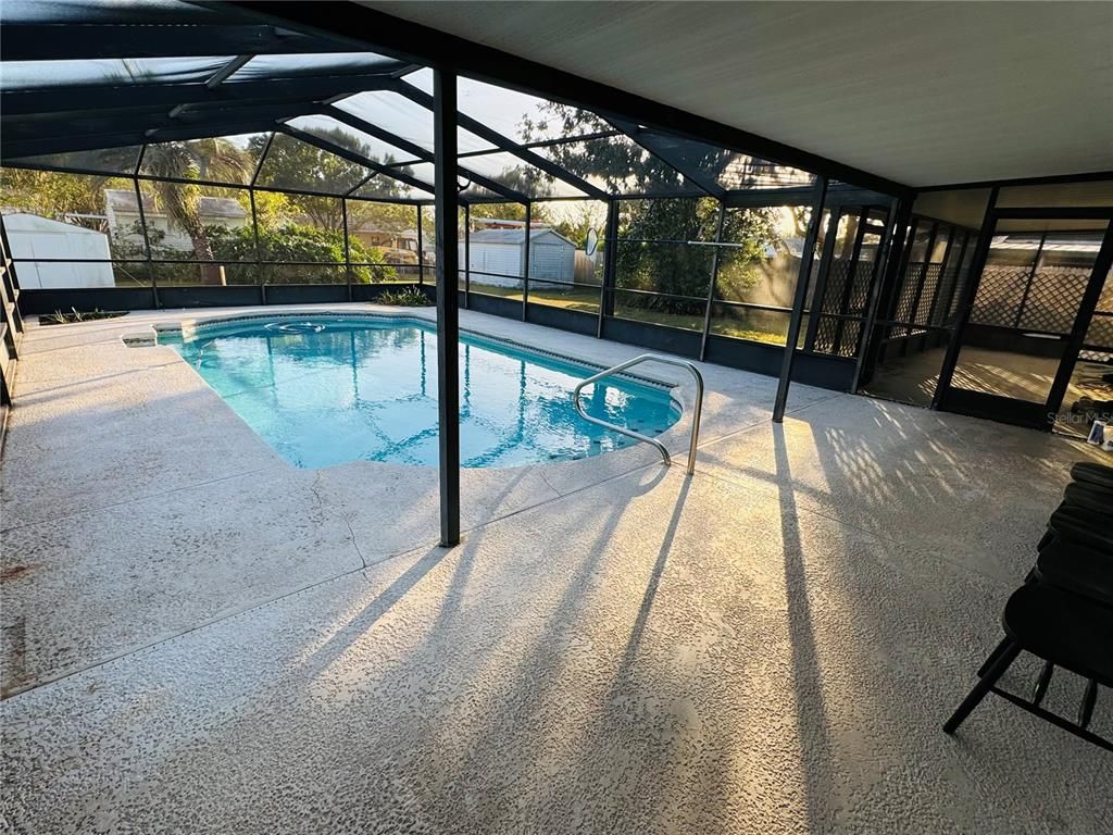 Glass Ceilings, Interior, Pool, Sun Room