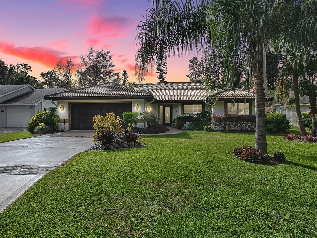 Attached, Backyard, Exterior, Facade, Mediterranean