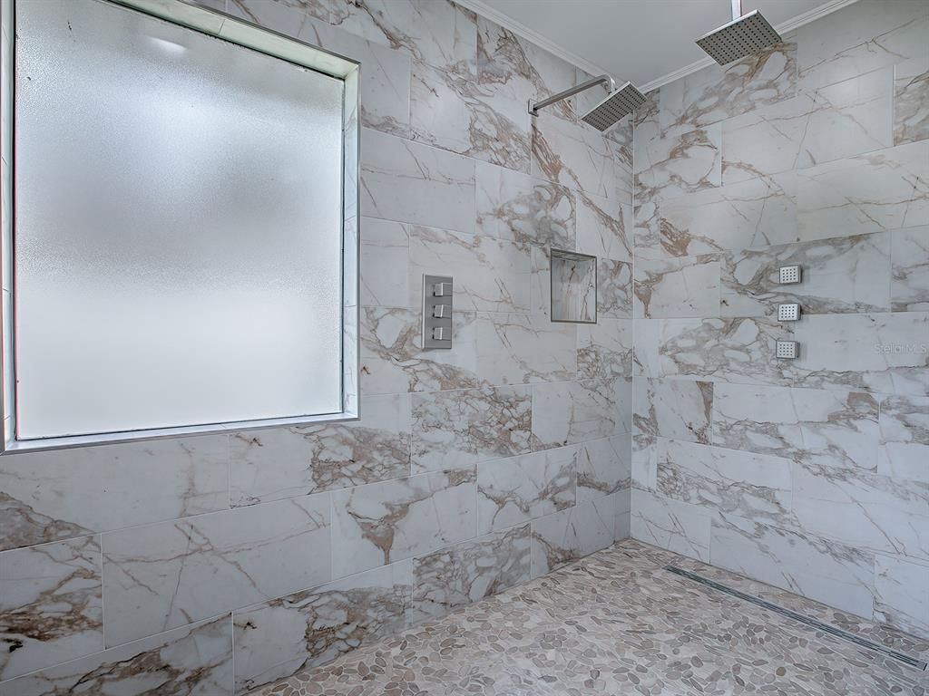 Bathroom, Interior, Marble Walls