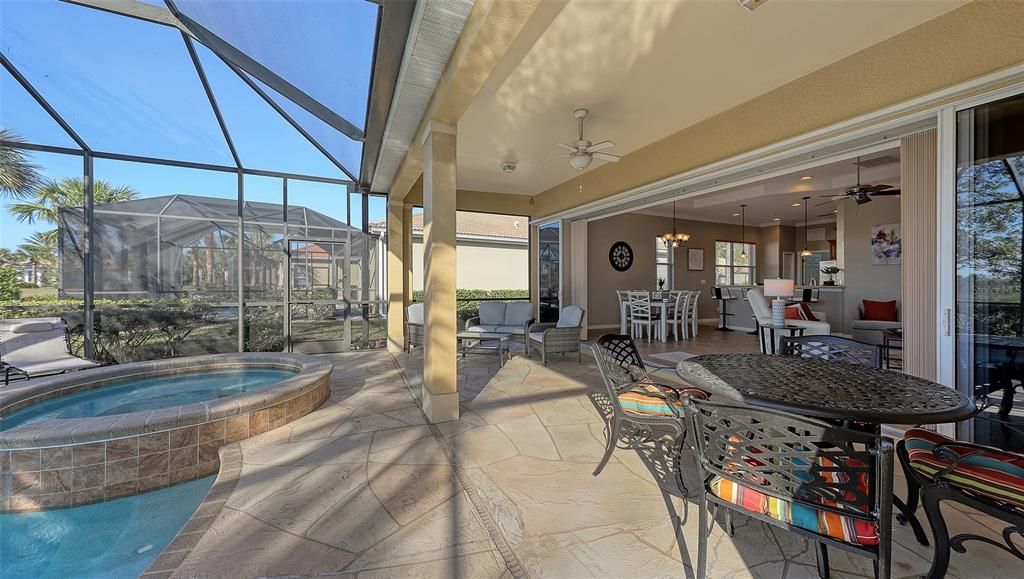 Dining room, Glass Ceilings, Interior, Pool, Sun Room