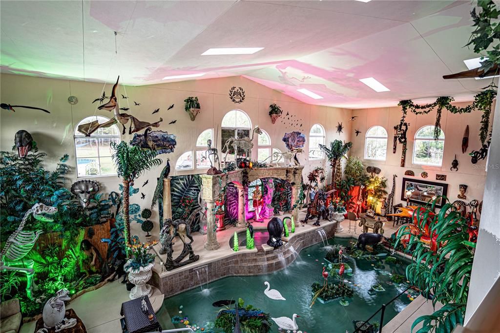 Interior, Pool, Recessed Lighting