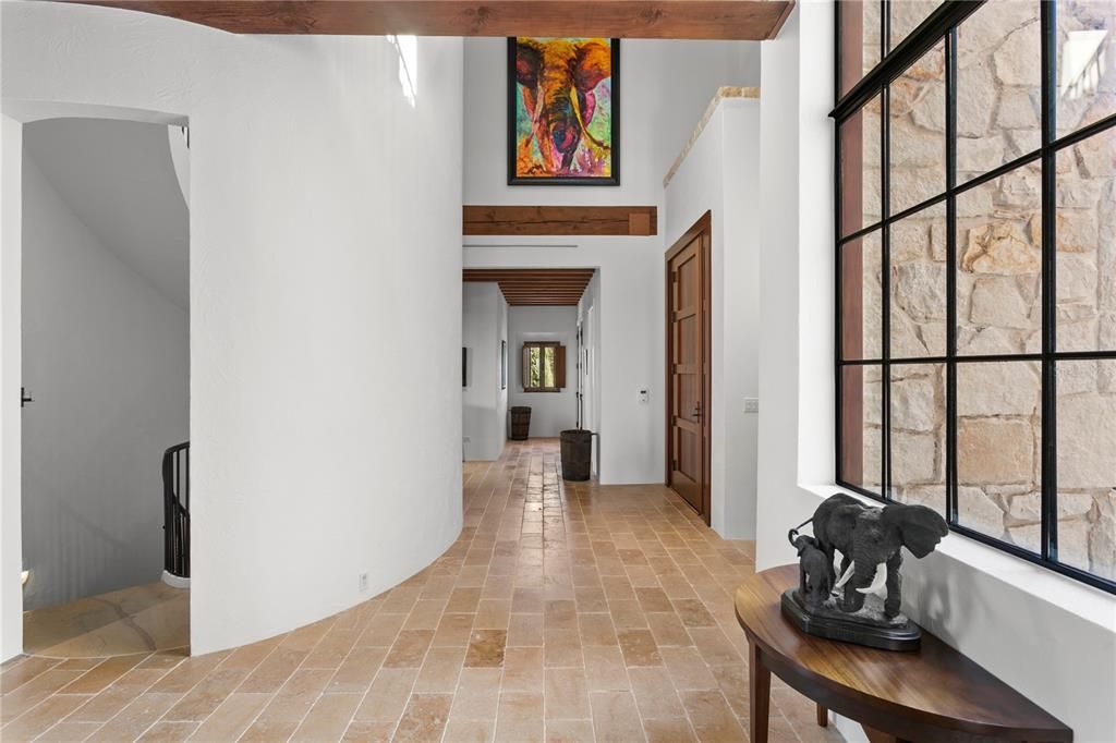 Interior, Wooden Beams