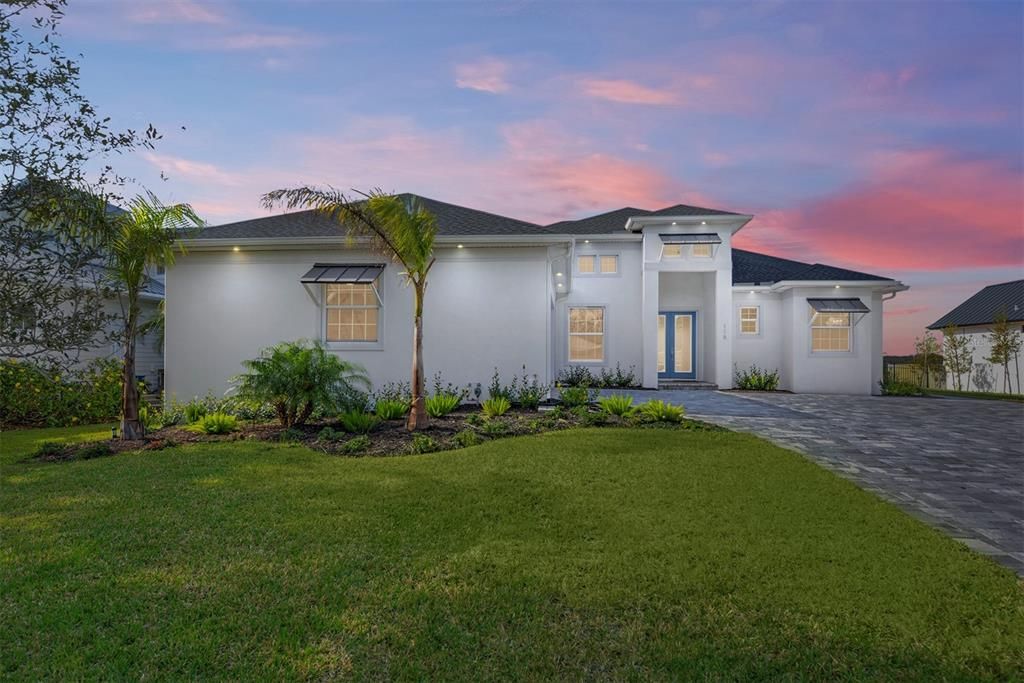 Backyard, Exterior, Facade, French Provincial