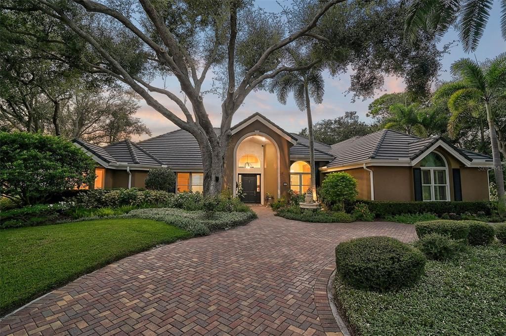 Backyard, Exterior, Facade, Mediterranean
