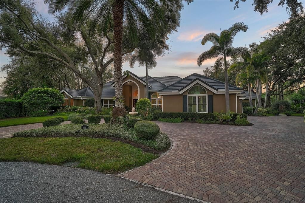 Backyard, Exterior, Facade, Mediterranean